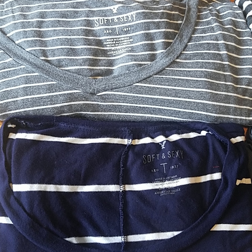 Lot of American Eagle Soft and Sexy Shirts